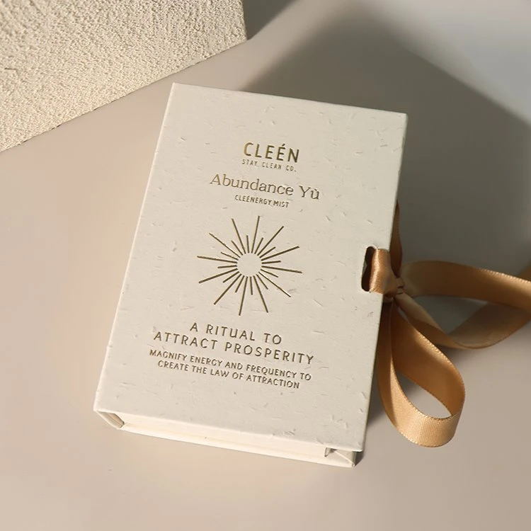 Gold Stamping Of Luxury Cardboard Perfume Gift Box